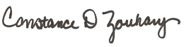 Constance Zhoury Signature