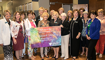 women in philanthropy organization group photo
